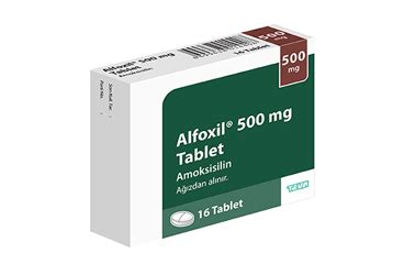 Alfoxil 500 mg fiyat